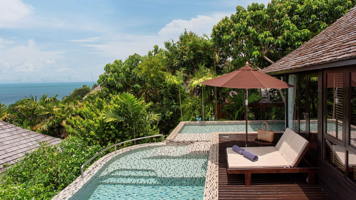 Pool Villa with Partial Ocean View