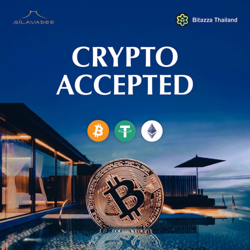 Silavadee Pool Spa Resort Becomes the First Resort in Koh Samui to accept Cryptocurrency