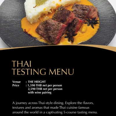 Thai Tasting Menu