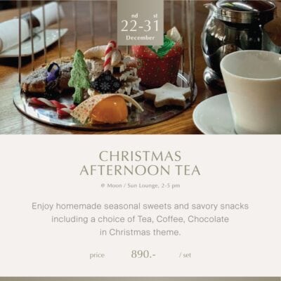 🎅🏼 CHRISTMAS AFTERNOON TEA (22-31 December 2022)