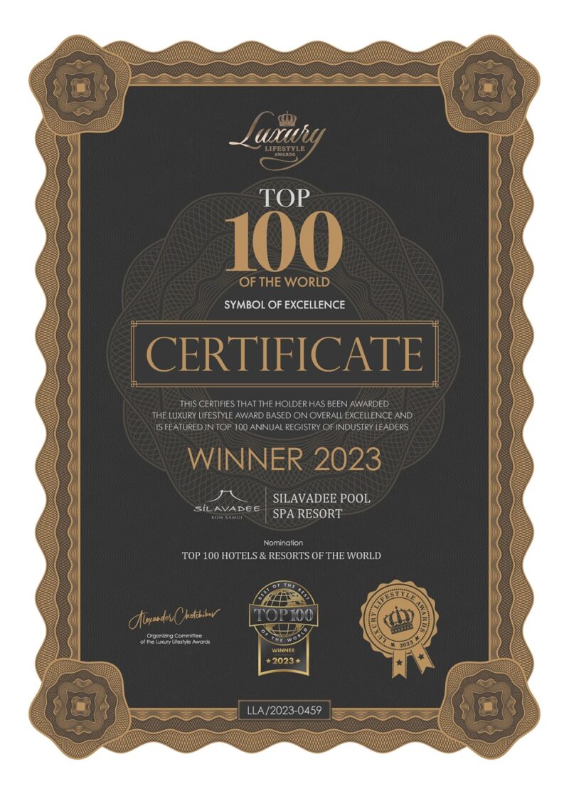 TOP 100 from Luxury Lifestyle Awards 2023